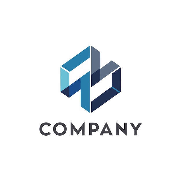 Vector de diseño de logotipo minimalista abstracto creativo y elegante para cualquier empresa de marca