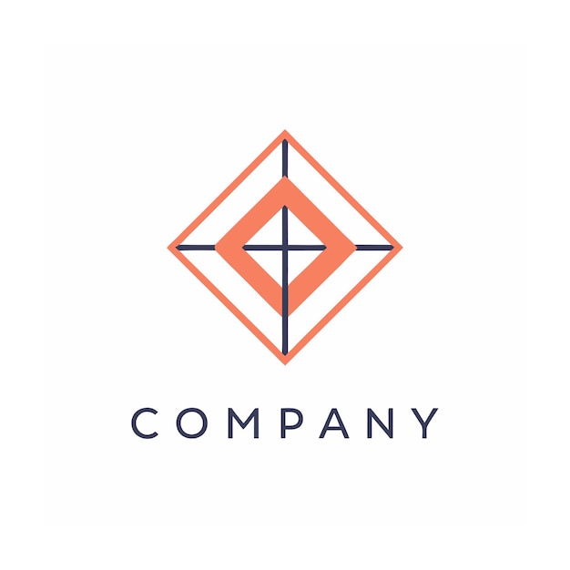 Vector de diseño de logotipo minimalista abstracto creativo y elegante para cualquier empresa de marca
