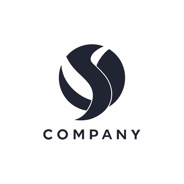 Vector de diseño de logotipo minimalista abstracto creativo y elegante para cualquier empresa de marca