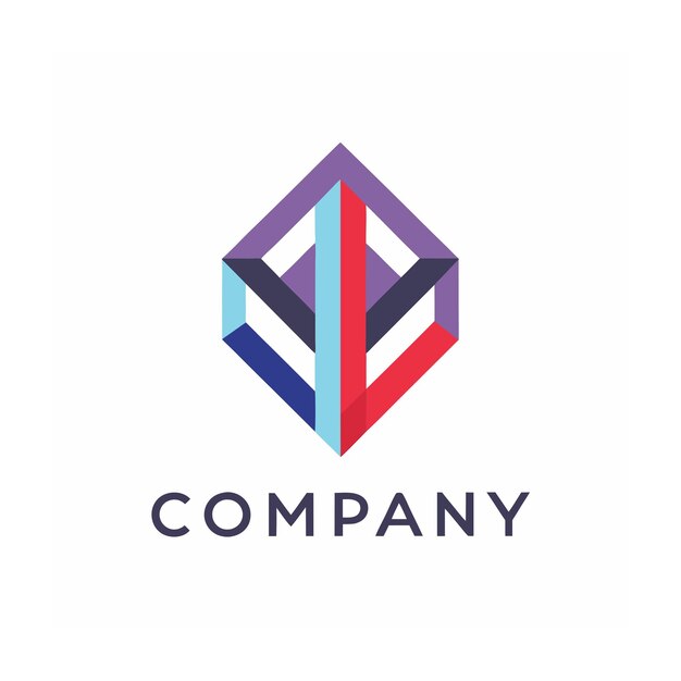 Vector de diseño de logotipo minimalista abstracto creativo y elegante para cualquier empresa de marca