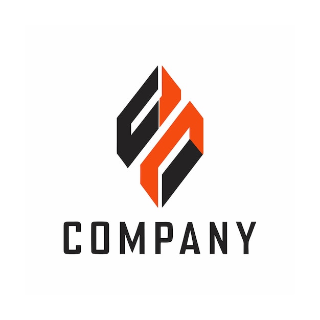 Vector de diseño de logotipo minimalista abstracto creativo y elegante para cualquier empresa de marca