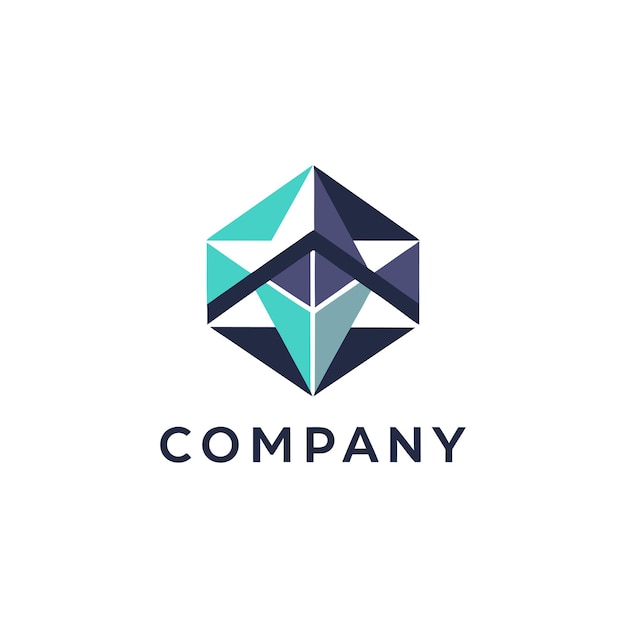 Vector de diseño de logotipo minimalista abstracto creativo y elegante para cualquier empresa de marca