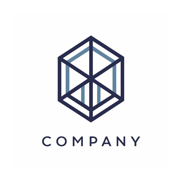 Vector de diseño de logotipo minimalista abstracto creativo y elegante para cualquier empresa de marca