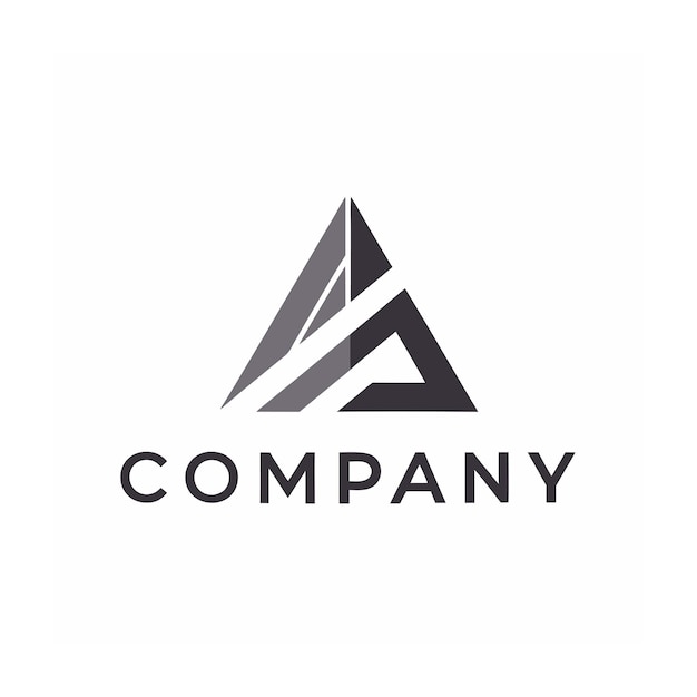 Vector de diseño de logotipo minimalista abstracto creativo y elegante para cualquier empresa de marca