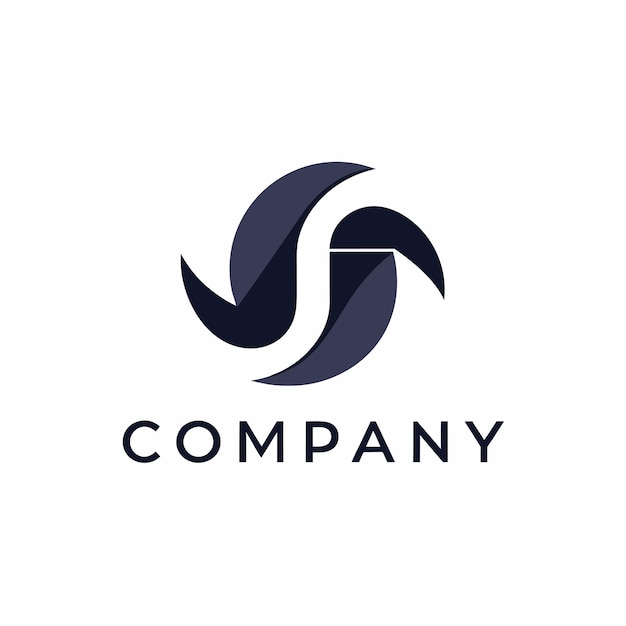 Vector de diseño de logotipo minimalista abstracto creativo y elegante para cualquier empresa de marca