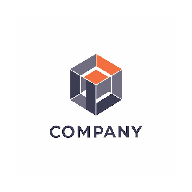 Vector de diseño de logotipo minimalista abstracto creativo y elegante para cualquier empresa de marca