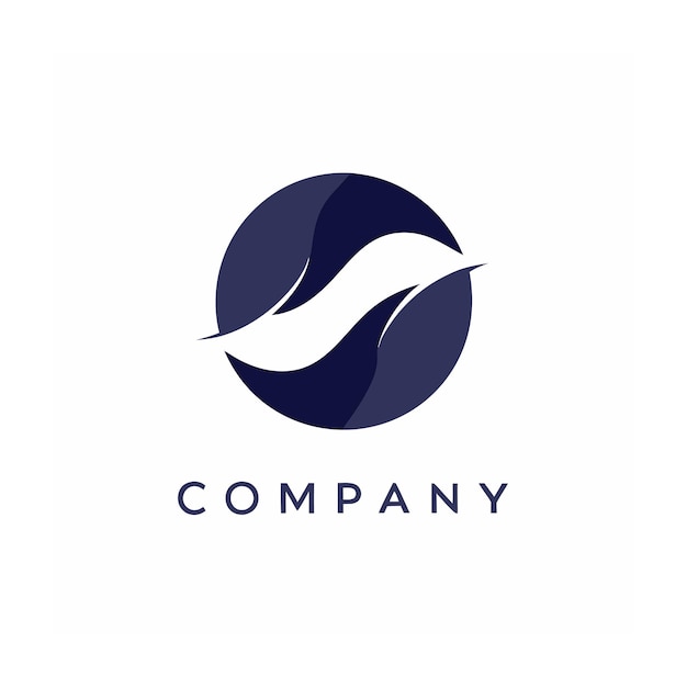 Vector de diseño de logotipo minimalista abstracto creativo y elegante para cualquier empresa de marca