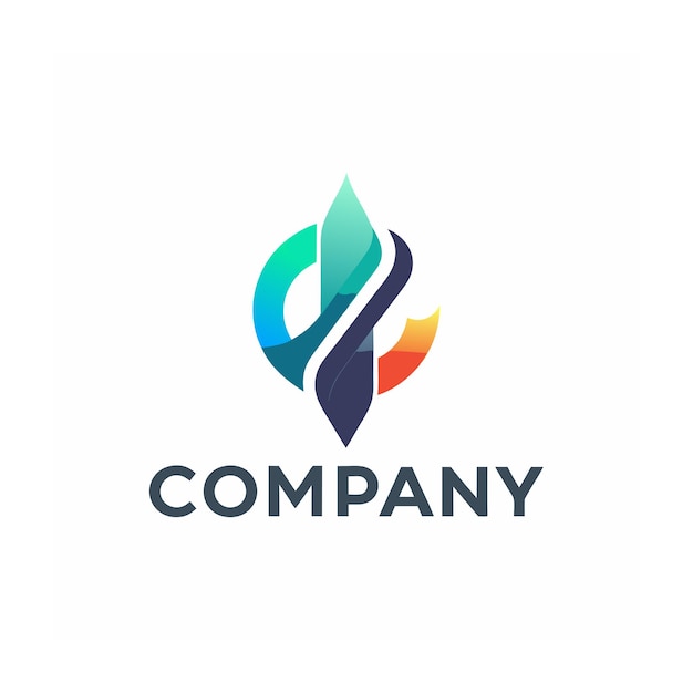 Vector de diseño de logotipo minimalista abstracto creativo y elegante para cualquier empresa de marca