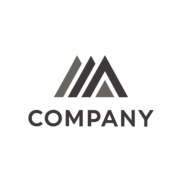 Vector de diseño de logotipo minimalista abstracto creativo y elegante para cualquier empresa de marca
