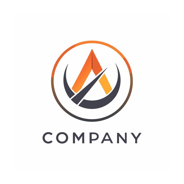 Vector de diseño de logotipo minimalista abstracto creativo y elegante para cualquier empresa de marca