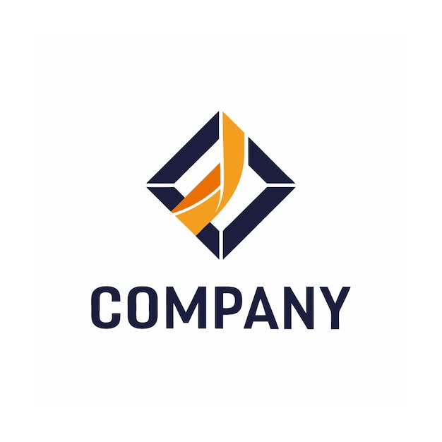Vector de diseño de logotipo minimalista abstracto creativo y elegante para cualquier empresa de marca