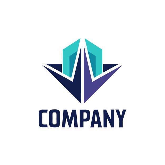 Vector de diseño de logotipo minimalista abstracto creativo y elegante para cualquier empresa de marca