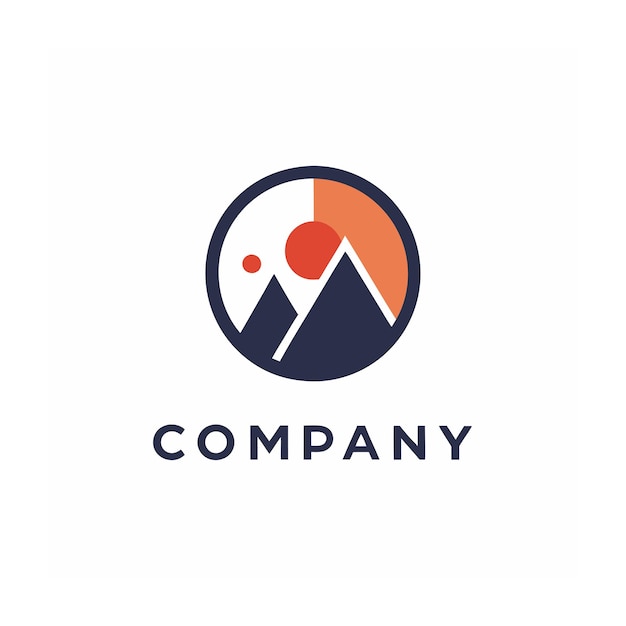 Vector de diseño de logotipo minimalista abstracto creativo y elegante para cualquier empresa de marca