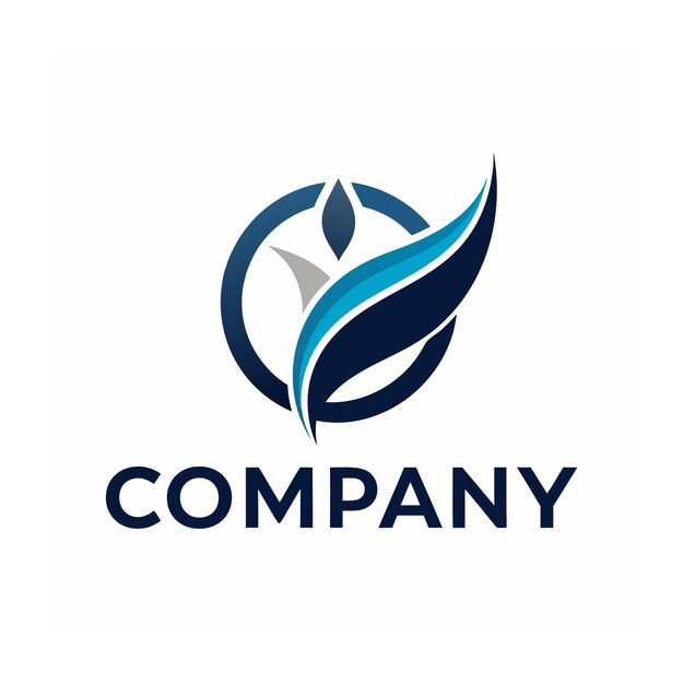Vector de diseño de logotipo minimalista abstracto creativo y elegante para cualquier empresa de marca