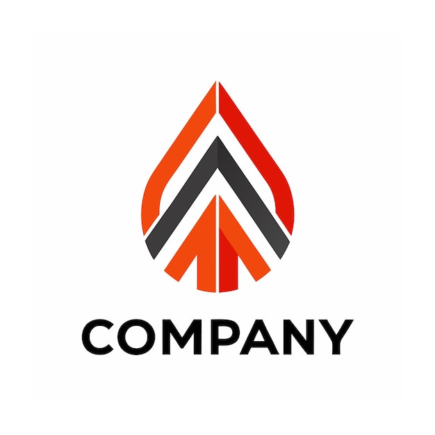 Vector de diseño de logotipo minimalista abstracto creativo y elegante para cualquier empresa de marca