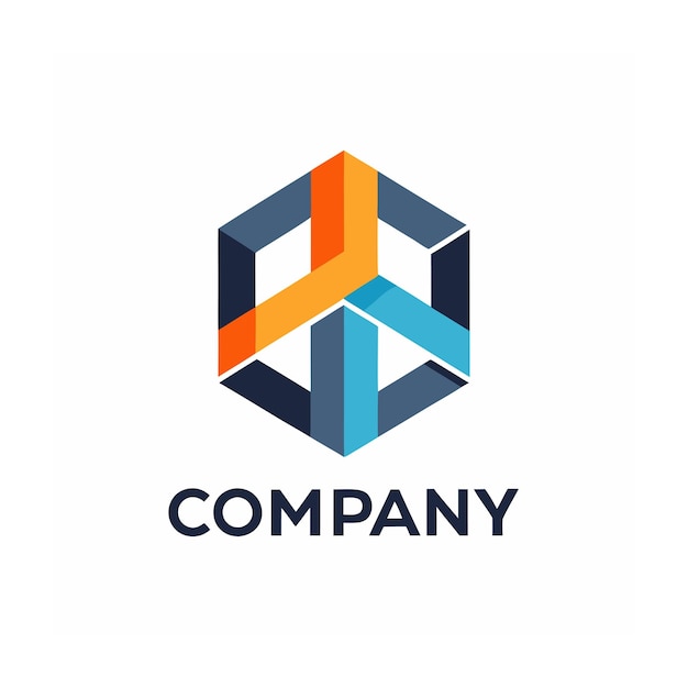 Vector de diseño de logotipo minimalista abstracto creativo y elegante para cualquier empresa de marca