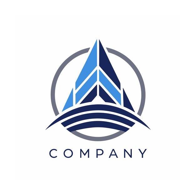 Vector de diseño de logotipo minimalista abstracto creativo y elegante para cualquier empresa de marca