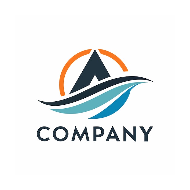 Vector de diseño de logotipo minimalista abstracto creativo y elegante para cualquier empresa de marca
