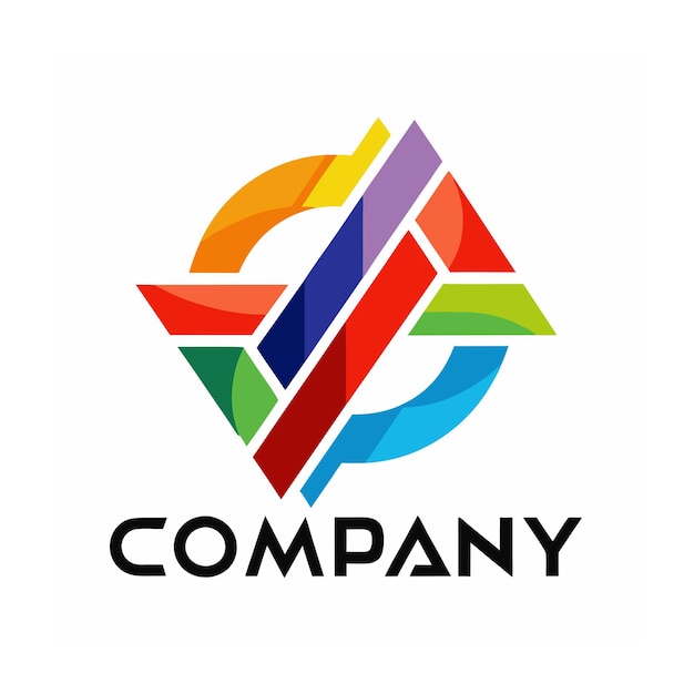 Vector de diseño de logotipo minimalista abstracto creativo y elegante para cualquier empresa de marca