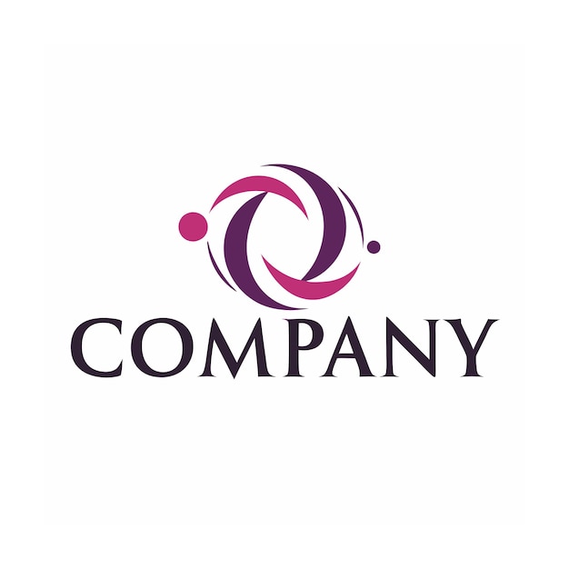 Vector de diseño de logotipo minimalista abstracto creativo y elegante para cualquier empresa de marca