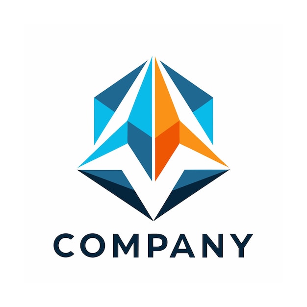 Vector de diseño de logotipo minimalista abstracto creativo y elegante para cualquier empresa de marca