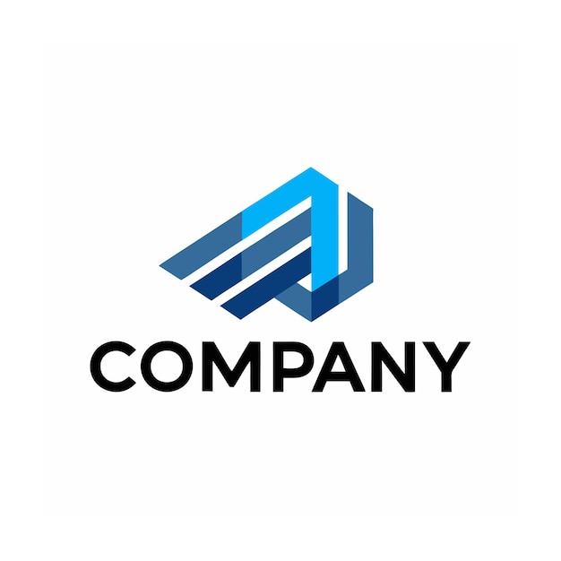 Vector de diseño de logotipo minimalista abstracto creativo y elegante para cualquier empresa de marca