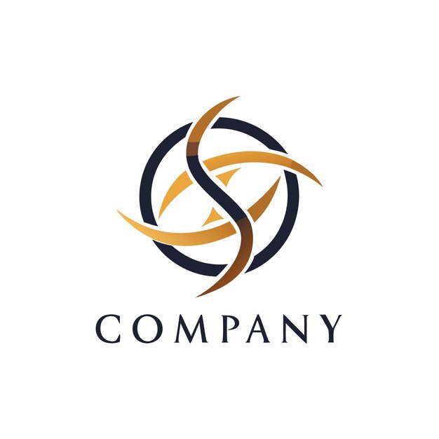 Vector de diseño de logotipo minimalista abstracto creativo y elegante para cualquier empresa de marca