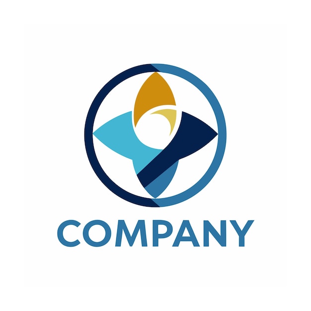 Vector de diseño de logotipo minimalista abstracto creativo y elegante para cualquier empresa de marca