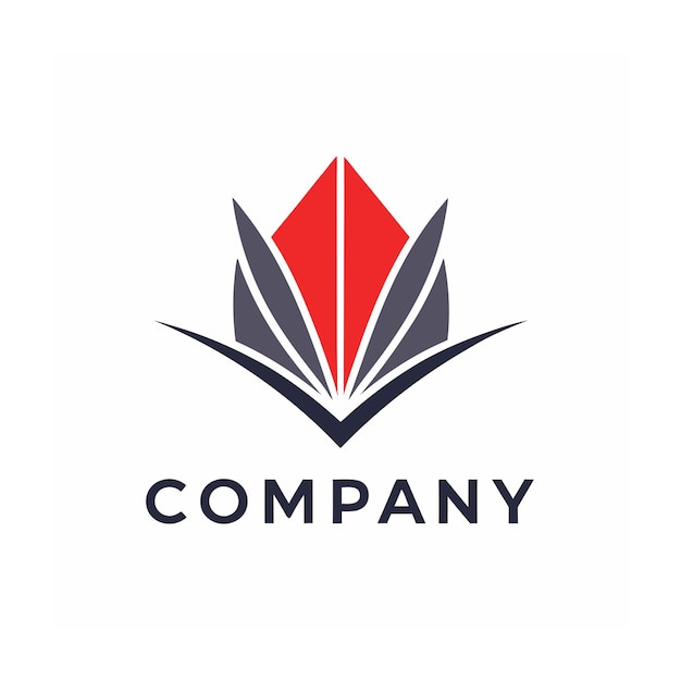 Vector de diseño de logotipo minimalista abstracto creativo y elegante para cualquier empresa de marca