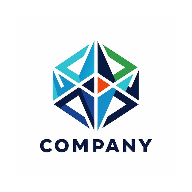 Vector de diseño de logotipo minimalista abstracto creativo y elegante para cualquier empresa de marca