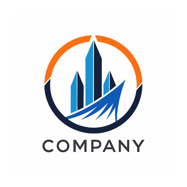 Vector de diseño de logotipo minimalista abstracto creativo y elegante para cualquier empresa de marca