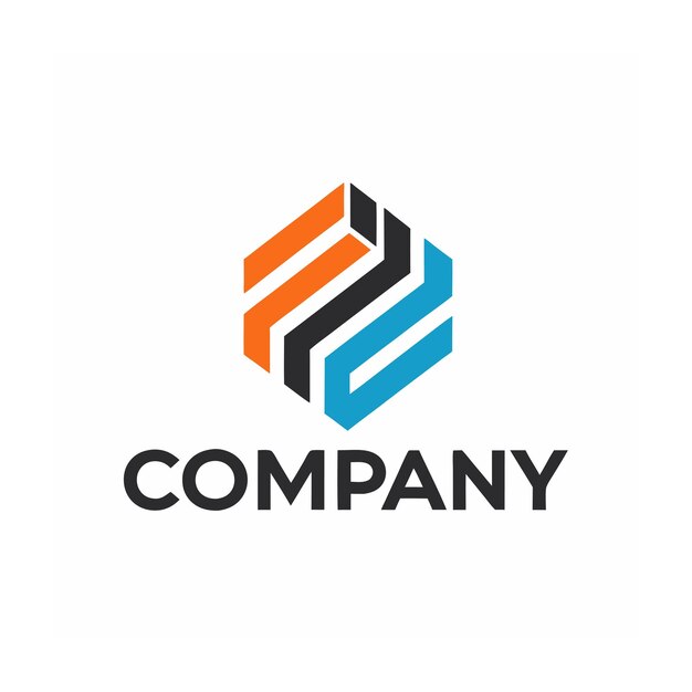 Vector de diseño de logotipo minimalista abstracto creativo y elegante para cualquier empresa de marca