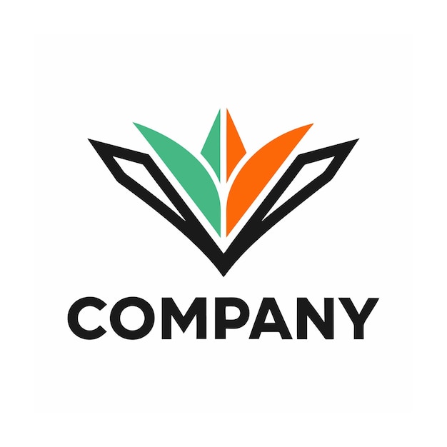 Vector de diseño de logotipo minimalista abstracto creativo y elegante para cualquier empresa de marca
