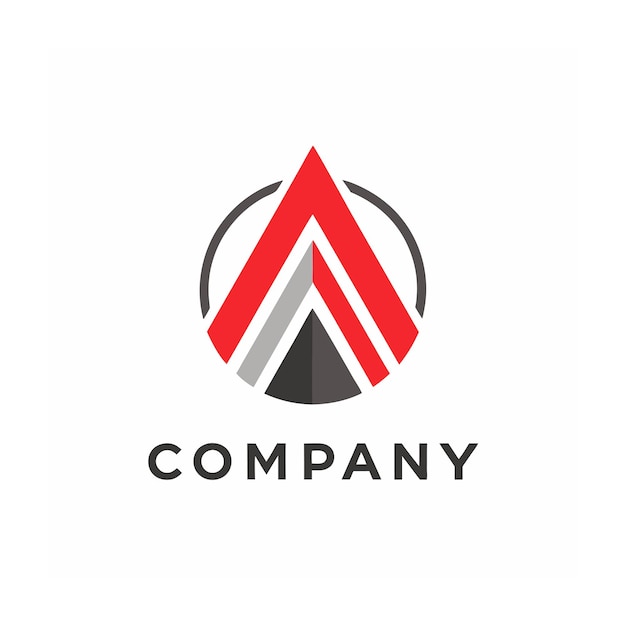 Vector de diseño de logotipo minimalista abstracto creativo y elegante para cualquier empresa de marca
