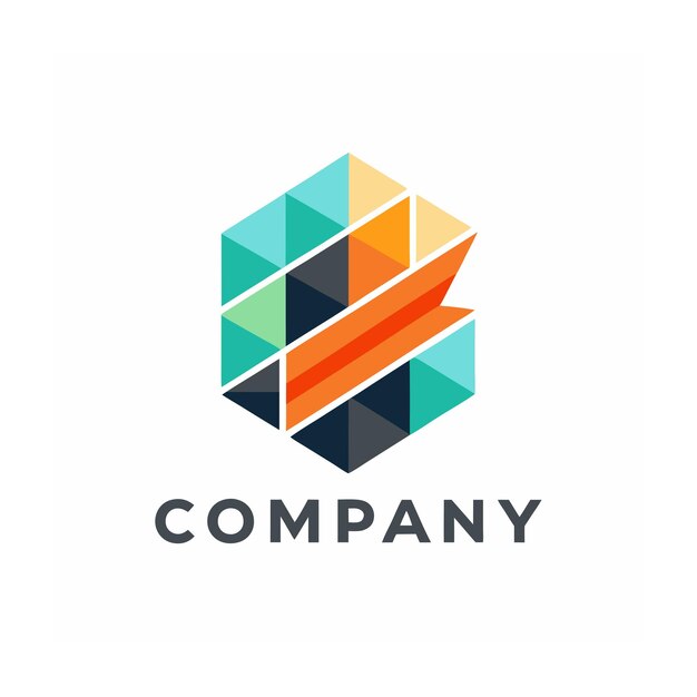Vector de diseño de logotipo minimalista abstracto creativo y elegante para cualquier empresa de marca