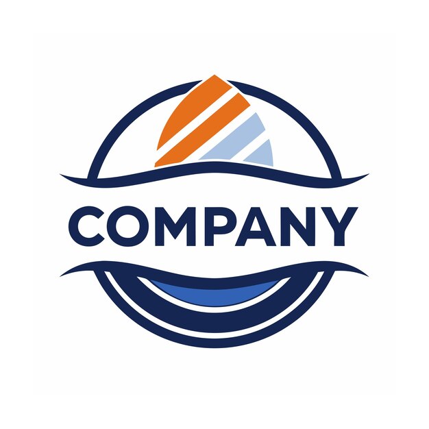 Vector de diseño de logotipo minimalista abstracto creativo y elegante para cualquier empresa de marca