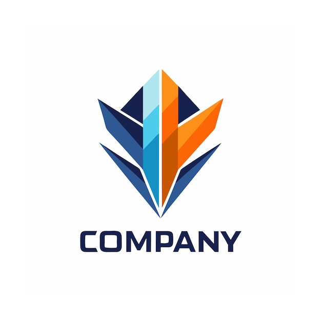 Vector de diseño de logotipo minimalista abstracto creativo y elegante para cualquier empresa de marca