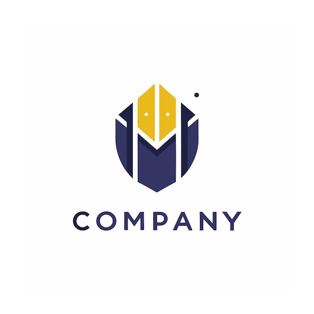Vector de diseño de logotipo minimalista abstracto creativo y elegante para cualquier empresa de marca