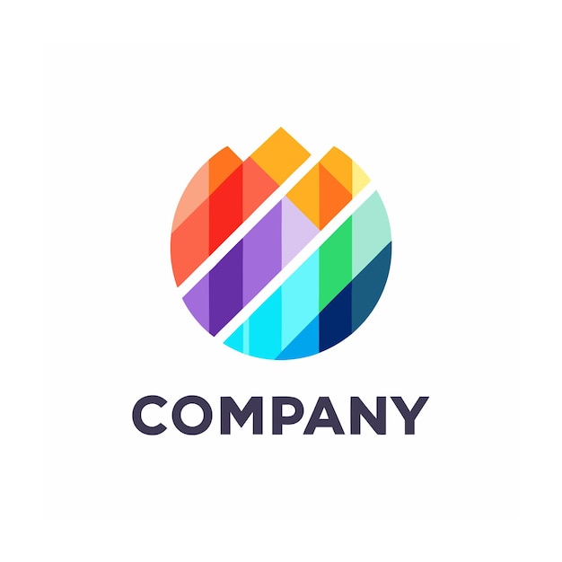 Vector de diseño de logotipo minimalista abstracto creativo y elegante para cualquier empresa de marca