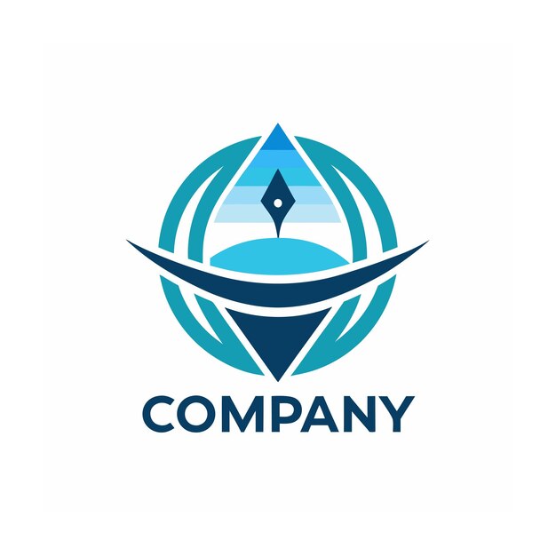 Vector de diseño de logotipo minimalista abstracto creativo y elegante para cualquier empresa de marca