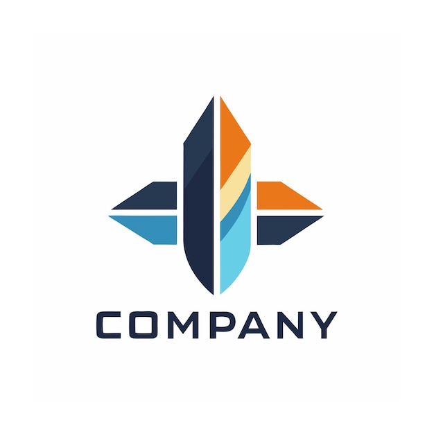 Vector de diseño de logotipo minimalista abstracto creativo y elegante para cualquier empresa de marca