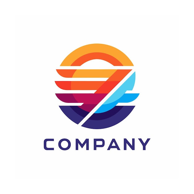 Vector de diseño de logotipo minimalista abstracto creativo y elegante para cualquier empresa de marca