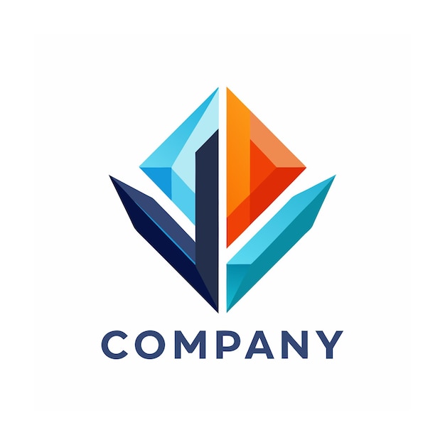 Vector de diseño de logotipo minimalista abstracto creativo y elegante para cualquier empresa de marca