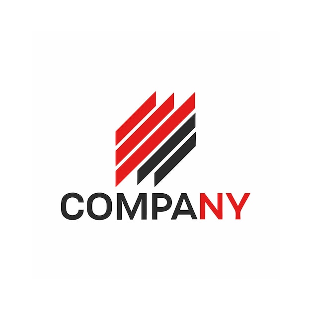 Vector de diseño de logotipo minimalista abstracto creativo y elegante para cualquier empresa de marca