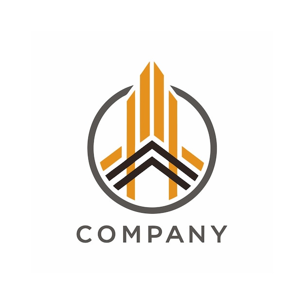 Vector de diseño de logotipo minimalista abstracto creativo y elegante para cualquier empresa de marca