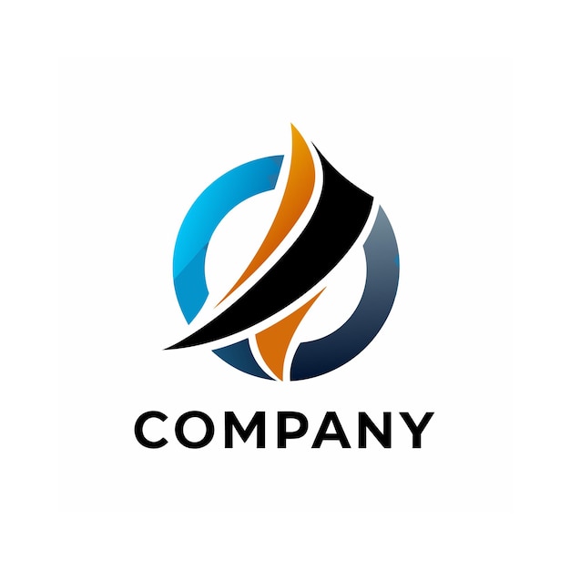 Vector de diseño de logotipo minimalista abstracto creativo y elegante para cualquier empresa de marca