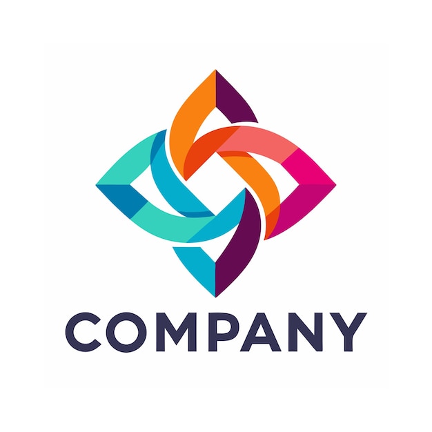 Vector de diseño de logotipo minimalista abstracto creativo y elegante para cualquier empresa de marca