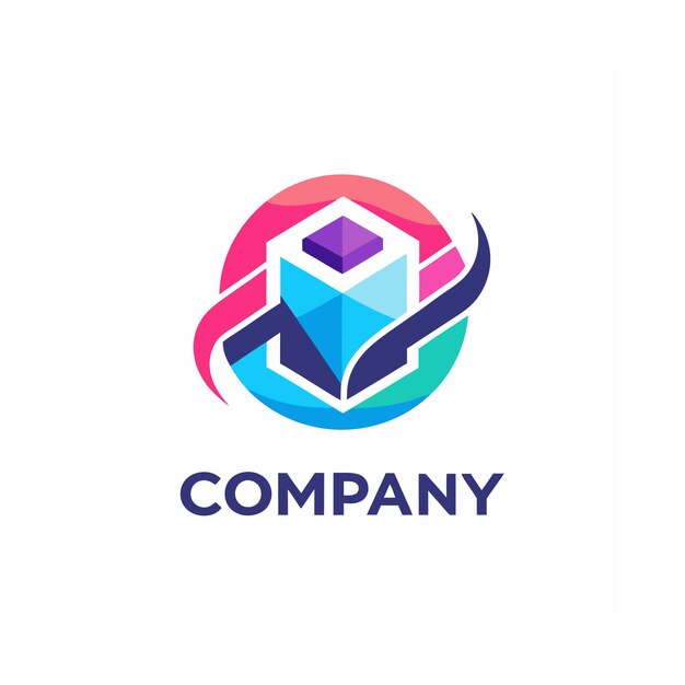 Vector de diseño de logotipo minimalista abstracto creativo y elegante para cualquier empresa de marca