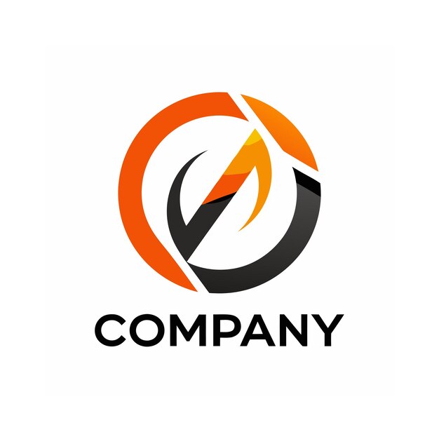 Vector de diseño de logotipo minimalista abstracto creativo y elegante para cualquier empresa de marca