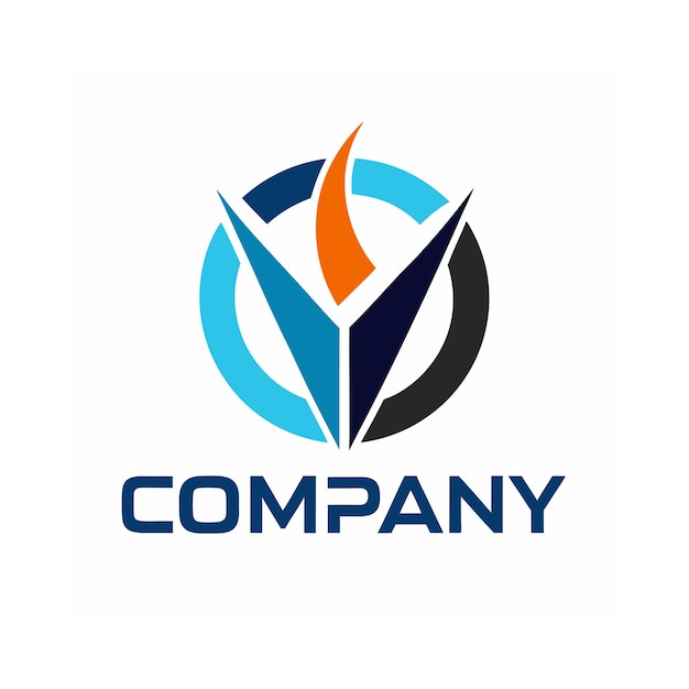 Vector de diseño de logotipo minimalista abstracto creativo y elegante para cualquier empresa de marca